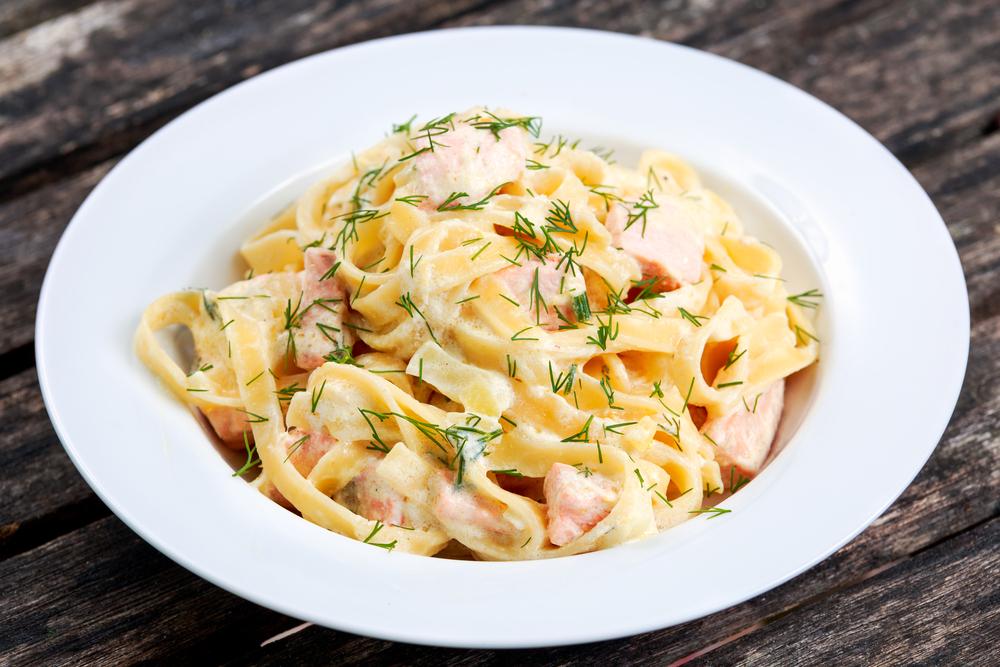 Tagliatelle au Saumon