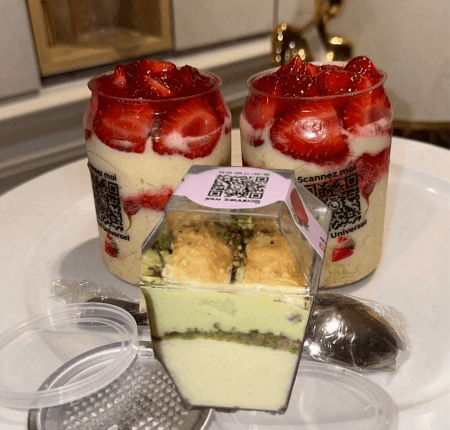 Trio - 2 Cannettes Fraisier 250ML +  1 Baklava 200 ML