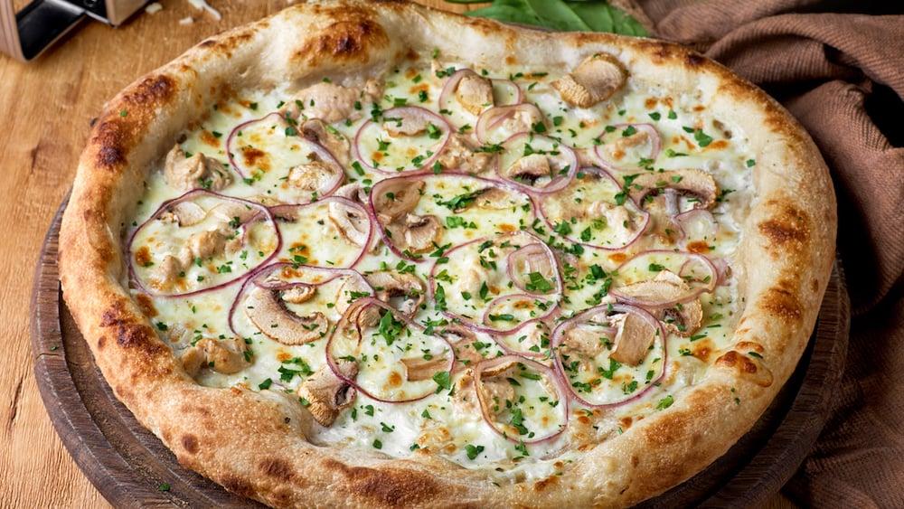 Pizza Poulet à la crème