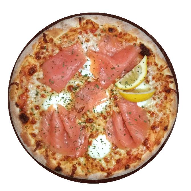 Pizza Saumon