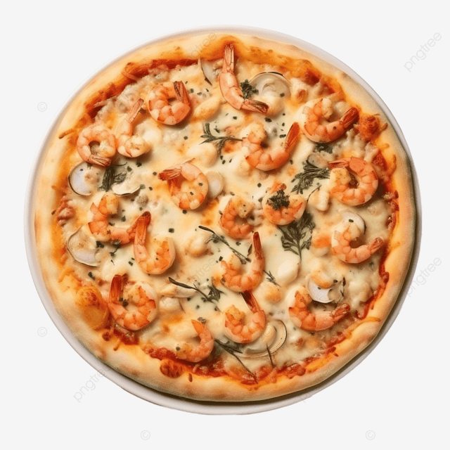 Pizza Crevettes Fraîche