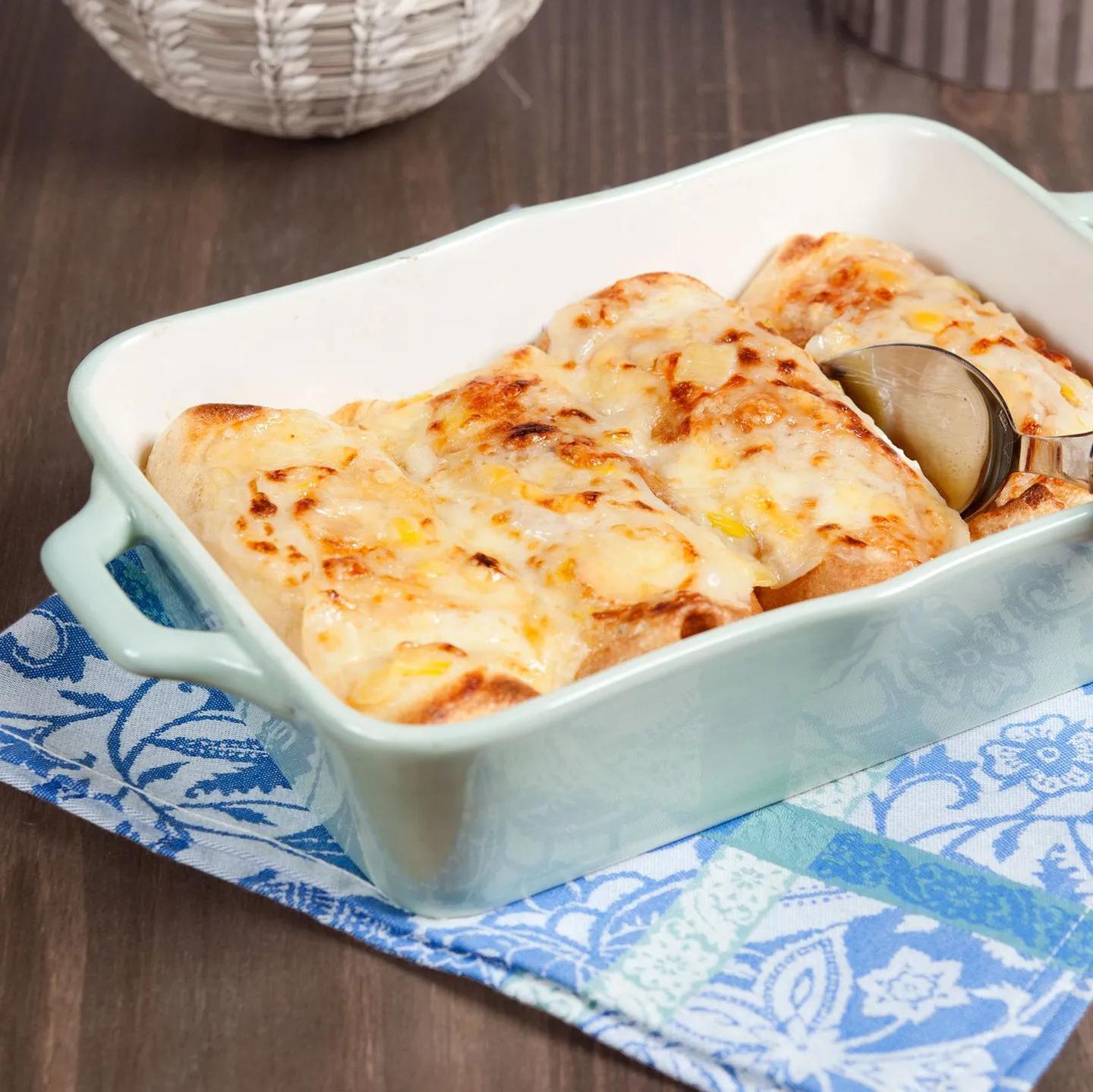 Crêpe Viande Hachée Gratinée