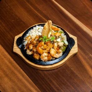 Crevettes Teriyaki (sucré - salé)
