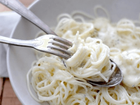 Spaghetti  4 Fromages
