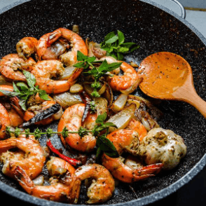 Chevrettes Sautées à l’Ail