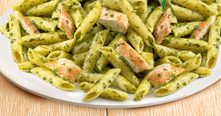 Penne Poulet Pesto