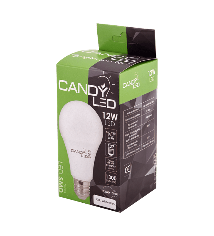 Home Line Lampe Led 12w E27 Blanc