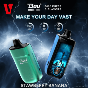 BOO VAST 18K Puffs 5% Strawberry Banana