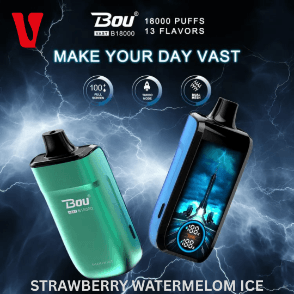 BOO VAST 18K Puffs 5% Strawberry Watermelon Ice