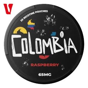 Nicotine pouches - Colombia - 65 MG Raspberry