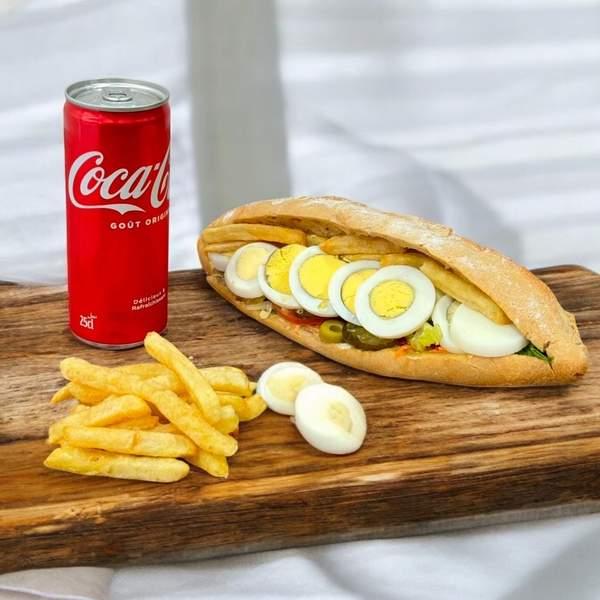 Menu Bocadillo Végétarien