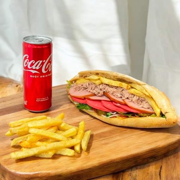 Menu Bocadillo Thon Charcuterie