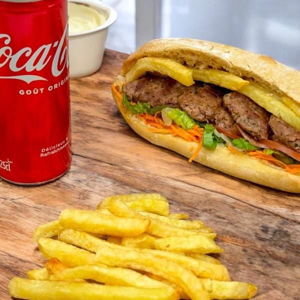 Menu Bocadillo Viande Hachée