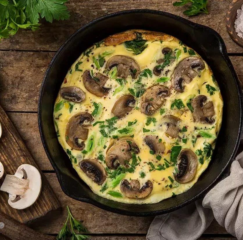 Omelette Champignon Fromage