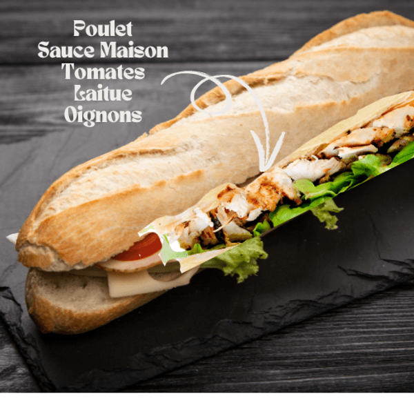 Sandwich au Poulet