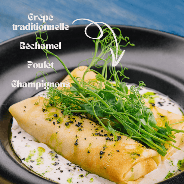 Crêpe Poulet Champignon