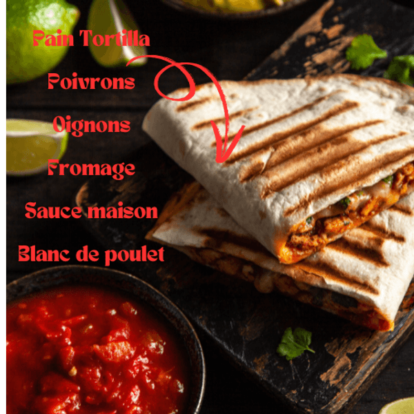 Quesadillas Poulet