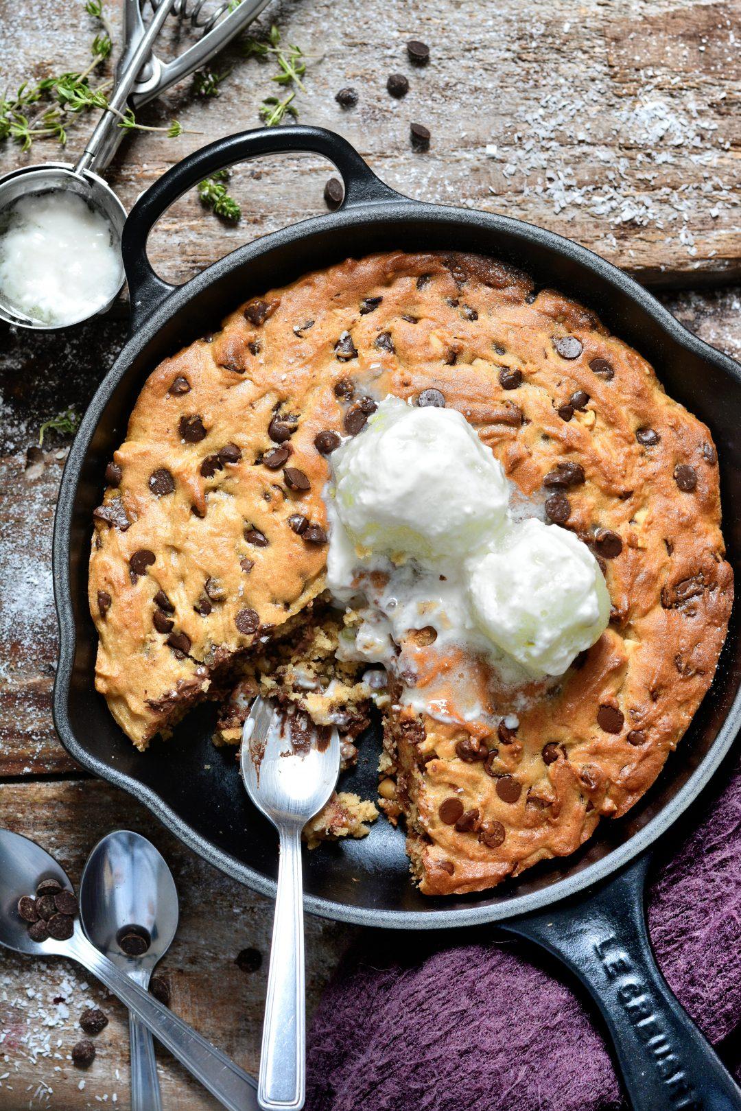 Cookie En Poêle Aux Lotus