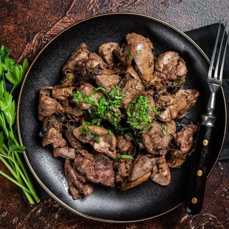 طبق كبدة