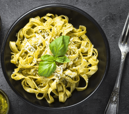 Tagliatelles au Pesto