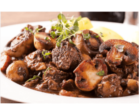 Wok de Bœuf Aux Champignons Parfumés