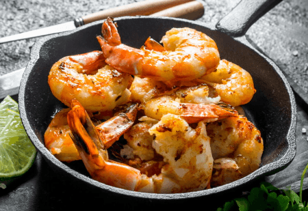 Gambas Sautées