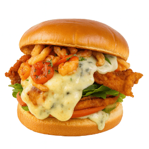 Fish & Shrimp Burger
