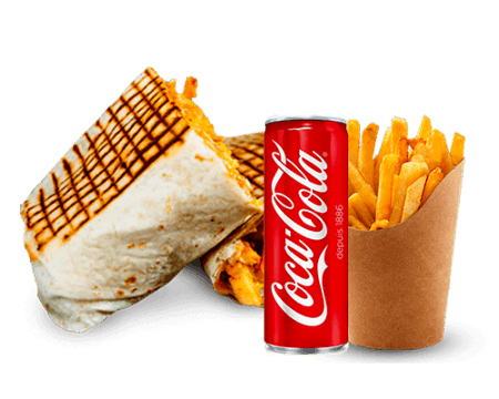 Tacos 3 Viandes + Boisson