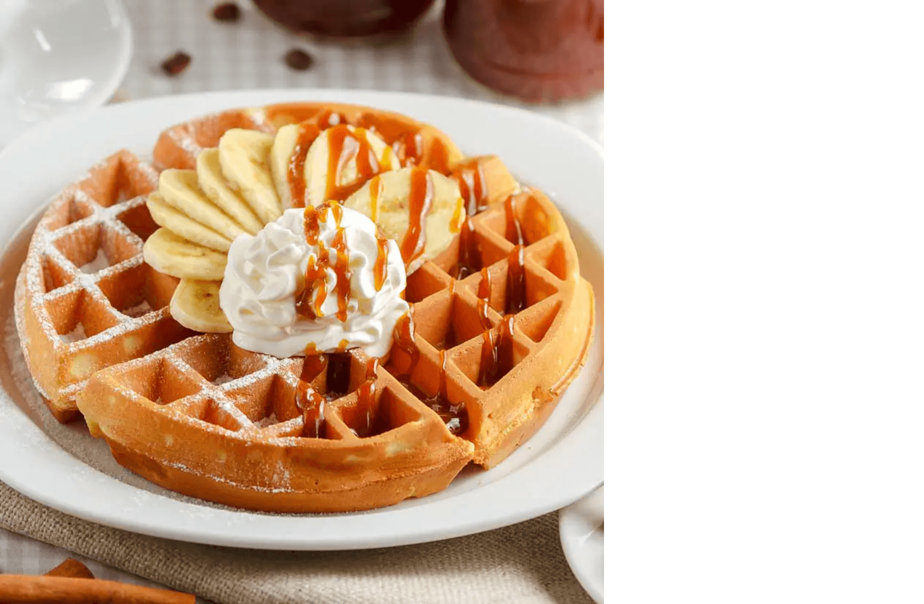Gaufre banane