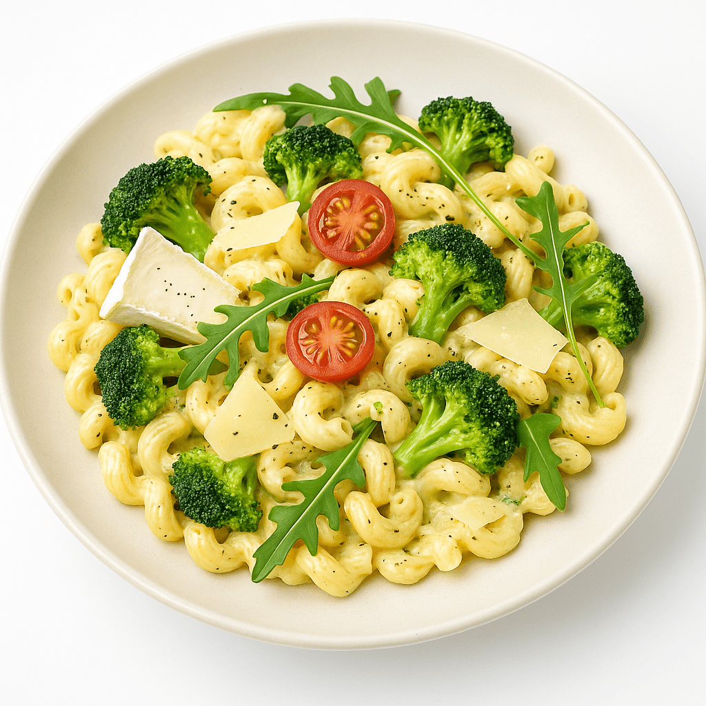 Makarun Brocoli et Sauce fromage