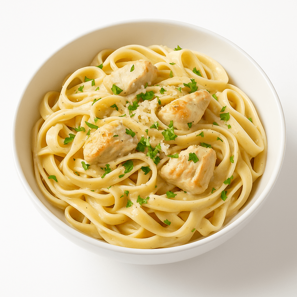 Makarun Alfredo Poulet