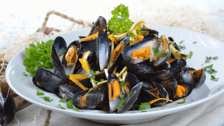 Moule Sauté a L'ail