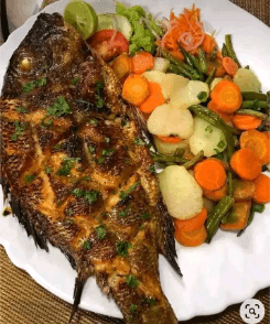 Poisson du Jour au four