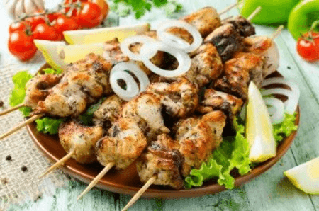 Brochettes de Lotte grillées