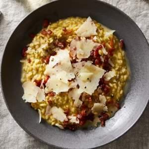 Risotto à la carbonara