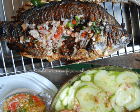 Thiof Grillé Sauce Maison