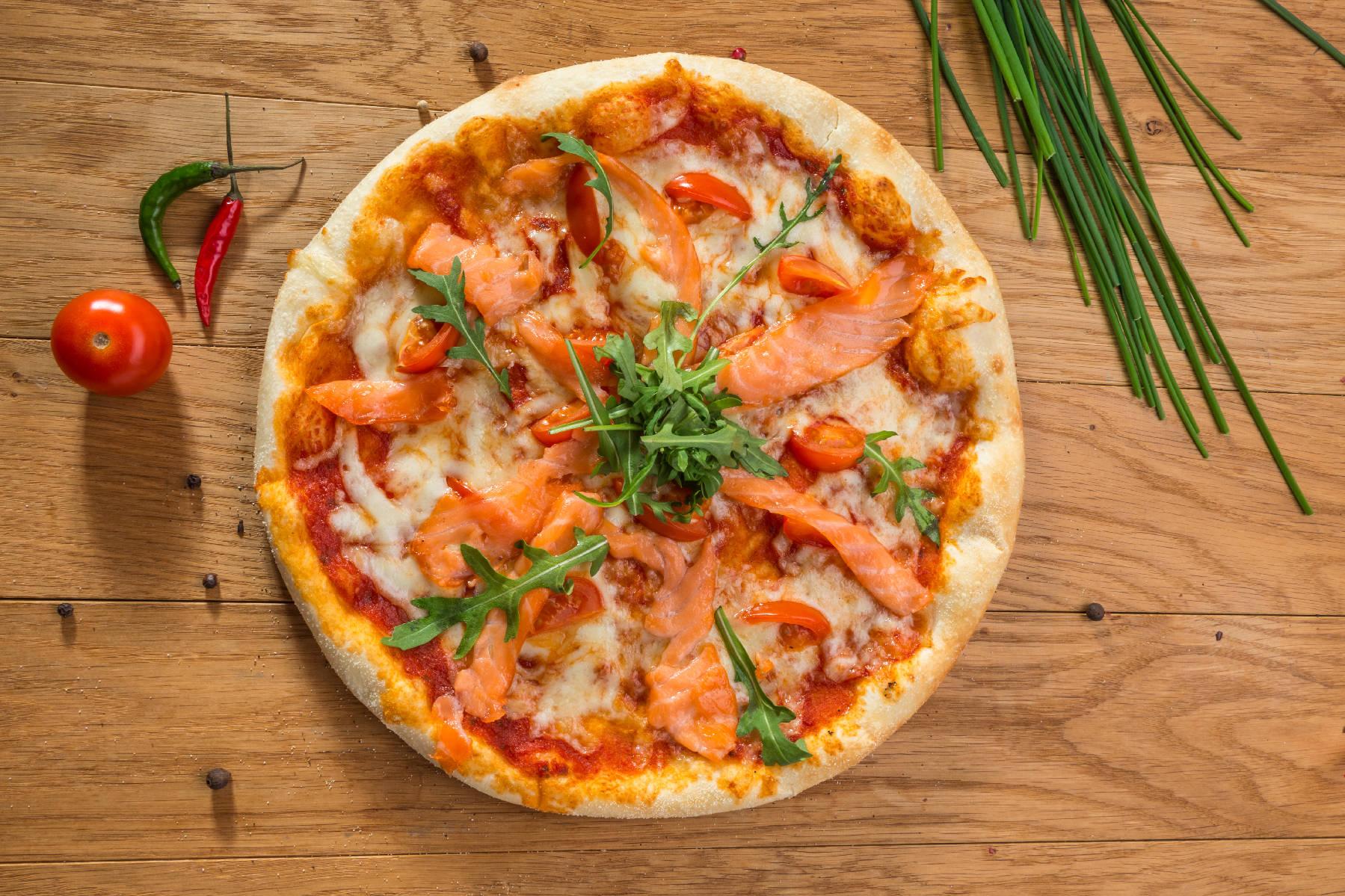 Pizza Saumon