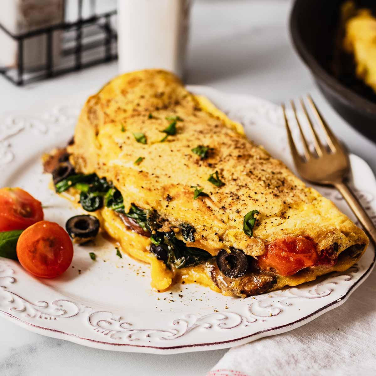 Omelette Champignons
