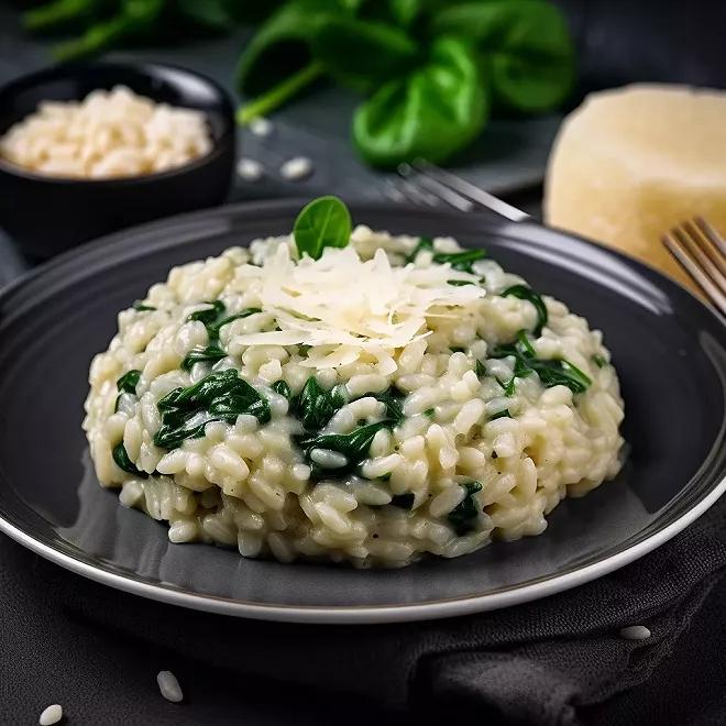 Risotto aux Epinards