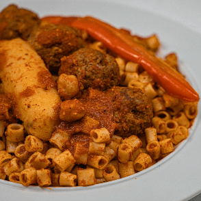 Pâtes aux Boulettes de Viande