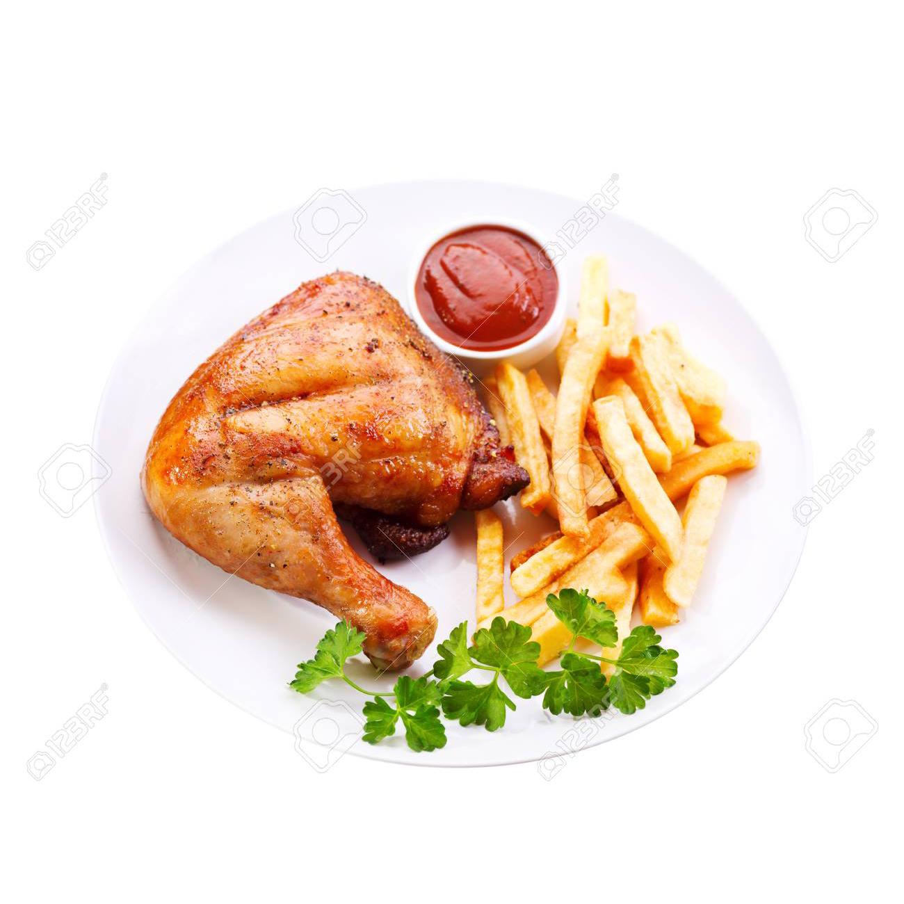 Plat de Poulet Garni