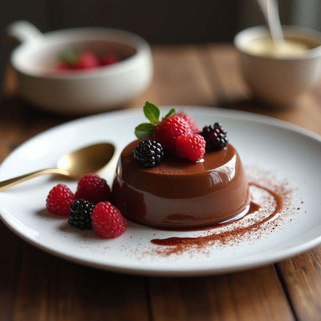 Flan Chocolat