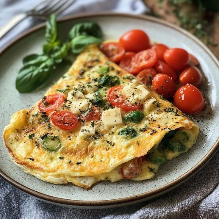 Omelette aux Légumes