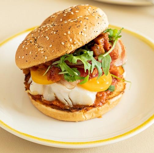 Fish Burger Miel