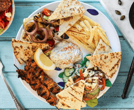 Plat Souvlaki Poulet