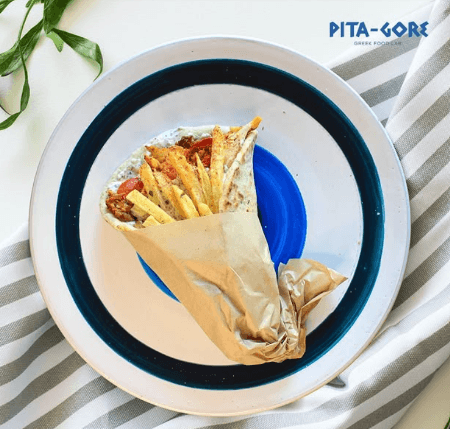 Pita Souvlaki Poulet