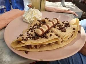 crêpes / pancake / gaufre kinder bueno