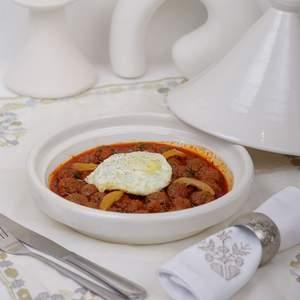 Tajine viande hachée à la Tomate