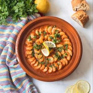 Tajine Crevettes pipil