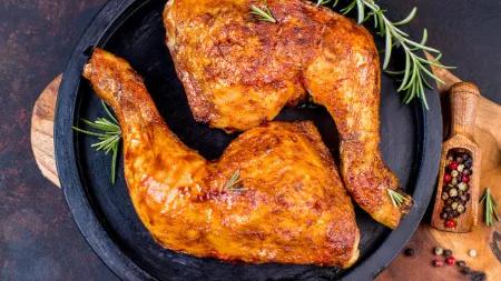 1/4 Poulet Sec